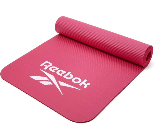 Килимок для фітнесу Reebok 7 мм, рожевий