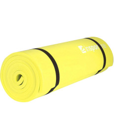 Фітнес-килимок inSPORTline EVA 180 cm x 50 cm x 1 cm - жовтий