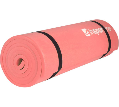 Фітнес-килимок inSPORTline EVA 180 cm x 50 cm x 1 cm - рожевий Фітнес-килимок inSPORTline EVA 180 cm x 50 cm x 1 cm - рожевий