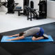 Килимок для фітнесу та йоги Gymtek NBR 1,5 см блакитний