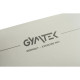Килимок для фітнесу та йоги Gymtek Premium TPE 0,6 см сіро-чорний