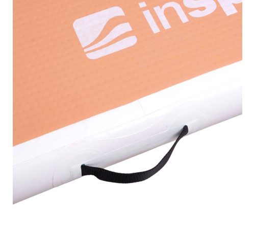 Килимок надувний Airtrack inSPORTline Airstunt 300x100x10 см, бежевий