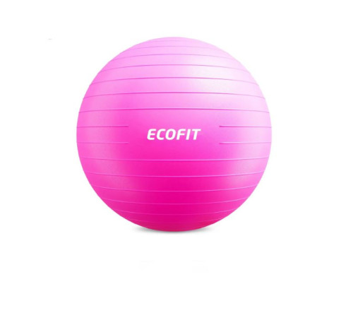 Гімнастичний м’яч Ecofit MD1225 55 см, рожевий