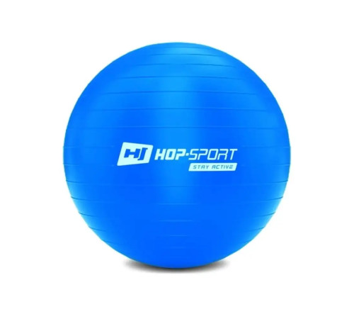 Фітбол Hop-Sport 65 см синій + насос Фітбол Hop-Sport 65 см синій + насос
