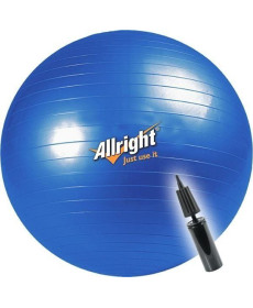 Allright Piłka do ćwiczeń 65cm niebieska