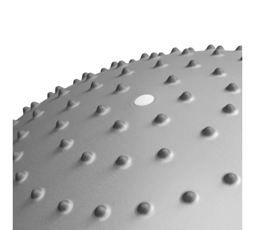 Фітбол масажний Hop-Sport 65 см сріблястий + насос Фітбол масажний Hop-Sport 65 см сріблястий + насос