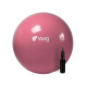 М'яч для фітнесу WCG 65 Anti-Burst 250 кг персиковий + насос