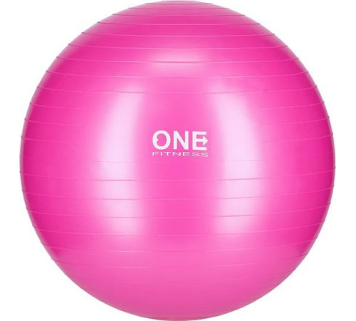 One Fitness Piłka do ćwiczeń Gym Ball 10 55cm pink