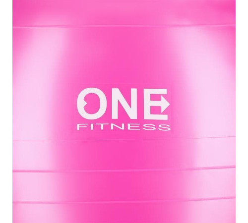 One Fitness Piłka do ćwiczeń Gym Ball 10 55cm pink