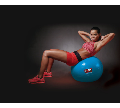 Гімнастичний м'яч Body Sculpture Anti-Burst 75cm - синій Гімнастичний м'яч Body Sculpture Anti-Burst 75cm - синій