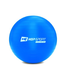 Фітбол Hop-Sport 45 см блакитний + насос 2020