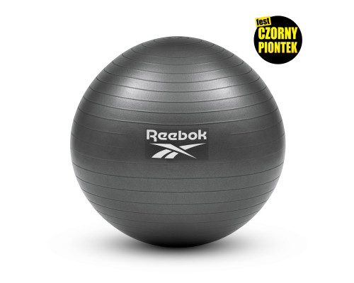 Гімнастичний м'яч Reebok 55 CM RAB-12015BK темно-сірий