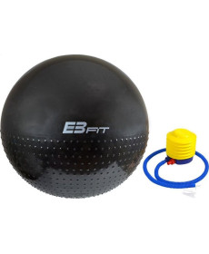 Гімнастичний м'яч Eb Fit Half Fit 75cm - чорний
