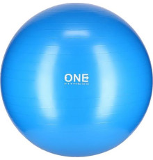 Гімнастичний м'яч One Fitness Gym Ball 10 75cm - блакитний