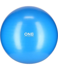 Гімнастичний м'яч One Fitness Gym Ball 10 75cm - блакитний