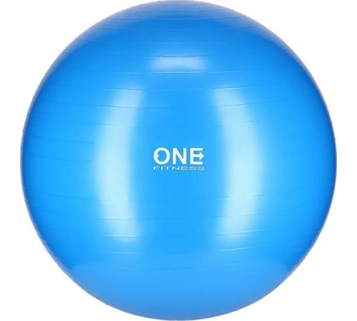 Гімнастичний м'яч One Fitness Gym Ball 10 75cm - блакитний