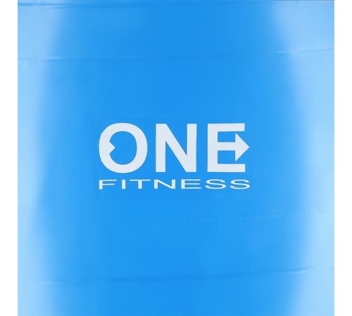 Гімнастичний м'яч One Fitness Gym Ball 10 75cm - блакитний