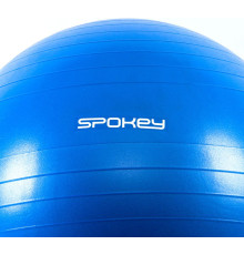 Гімнастичний м'яч Spokey  Anti-Burst 75cm Fitball III (920938) - розмір універсальний/синій 