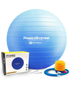 Гімнастичний м'яч для фітнесу Power System PS-4012 65 см, синій