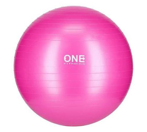 Гімнастичний м'яч GB10 55CM 10 ONE FITNESS - рожевий Гімнастичний м'яч GB10 55CM 10 ONE FITNESS - рожевий