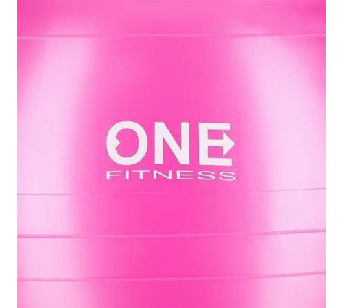 Гімнастичний м'яч GB10 55CM 10 ONE FITNESS - рожевий Гімнастичний м'яч GB10 55CM 10 ONE FITNESS - рожевий