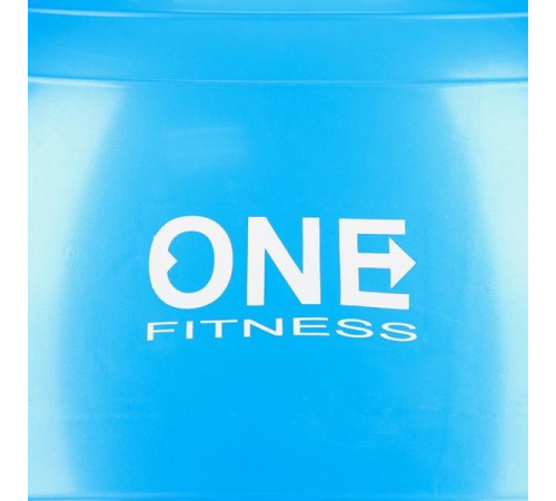 Гімнастичний м'яч One Fitness Gym Ball 10 65cm - блакитний