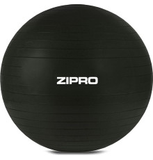 М'яч гімнастичний Zipro Anti-Burst 65 см, чорний