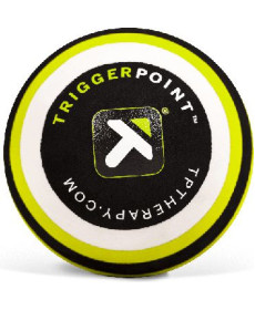 Масажний м'яч для лікування тригерних точок Trigger Point Therapy MB1 - чорно-салатовий 
