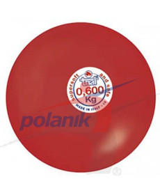 Гумовий м'яч Polanik TRIAL super soft 0,6 кг червоний