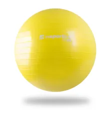 М'яч гімнастичний для занять фітнесом inSPORTline Lite Ball 45 см - жовтий