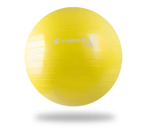 М'яч гімнастичний для занять фітнесом inSPORTline Lite Ball 45 см - жовтий