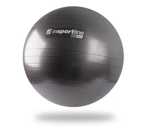 М'яч гімнастичний inSPORTline Lite Ball 65 см - чорний