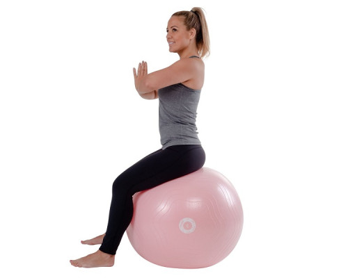 М'яч гімнастичний P2I YOGA BALL PINK 65 СМ