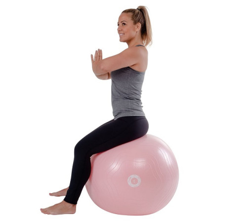 М'яч гімнастичний P2I YOGA BALL PINK 65 СМ М'яч гімнастичний P2I YOGA BALL PINK 65 СМ
