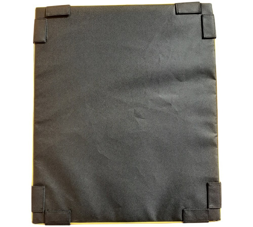 Пліометричний бокс MASTER Soft 90 x 75 x 15 см, чорно-жовтий