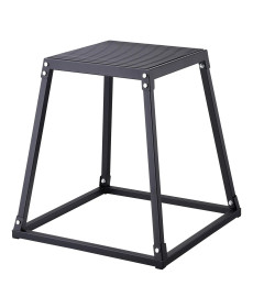 Пліометричний бокс VEVOR 30,5 - 45,8 - 60,9 см, чорний