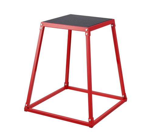 Пліометричний бокс VEVOR 30,5 - 45,8 - 60,9 - 76,2 см, червона