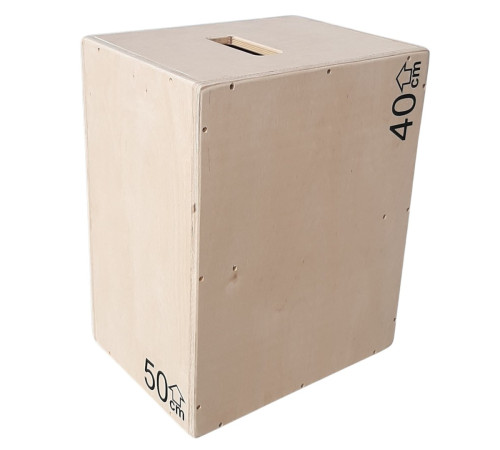 Пліометричний бокс MASTER Plyo Box 3 в 1, бежевий