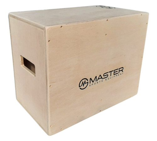 Пліометричний бокс MASTER 60 x 50 x 40 см, бежевий