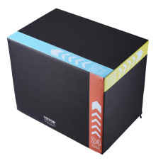 Пліометричний бокс VEVOR 30/24/20 дюймів, різнокольоровий