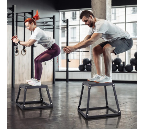 Поліометричний бокс VEVOR СС-Б-18, чорний