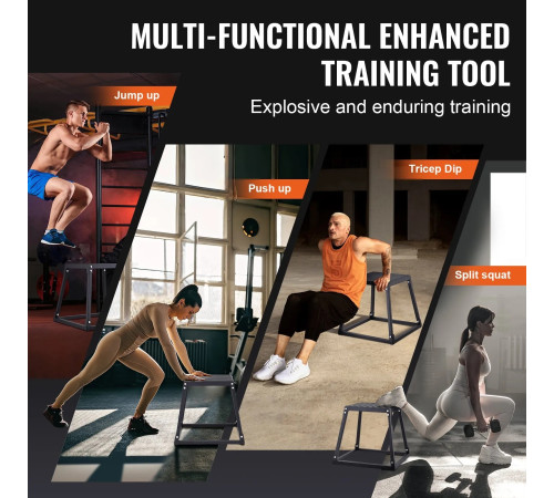 Поліометричний бокс VEVOR СС-Б-18, чорний