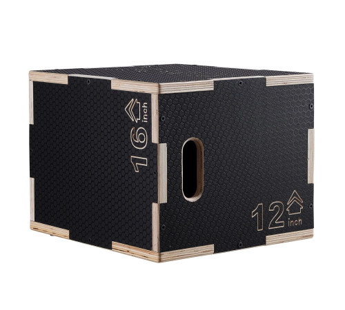 Пліометричний бокс VEVOR 16/14/12 дюймів СС-М-16-14-12