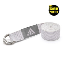 Ремінь для йоги 2,5 M ADIDAS ADYG-20200CW білий