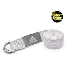 Ремінь для йоги 2,5 M ADIDAS ADYG-20200CW білий