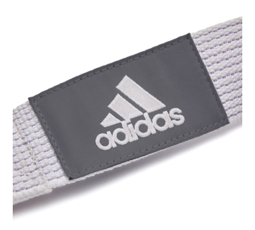 Ремінь для йоги 2,5 M ADIDAS ADYG-20200CW білий Ремінь для йоги 2,5 M ADIDAS ADYG-20200CW білий