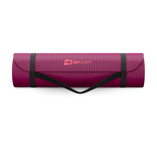 Коврик для йоги Hop-Sport HS-NB010GM NBR 1см ягідний Коврик для йоги Hop-Sport HS-NB010GM NBR 1см ягідний