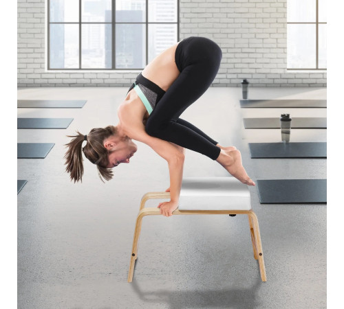 Лавка для йоги VEVOR А3007, біла