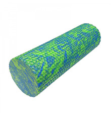 Ролик для йоги Ecofit MDF055, синьо-зелений