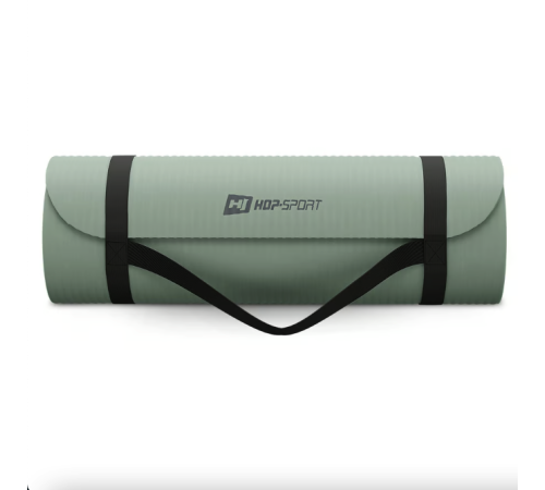 Коврик для йоги Hop-Sport HS-NB015GM NBR 1,5см оливковий Коврик для йоги Hop-Sport HS-NB015GM NBR 1,5см оливковий